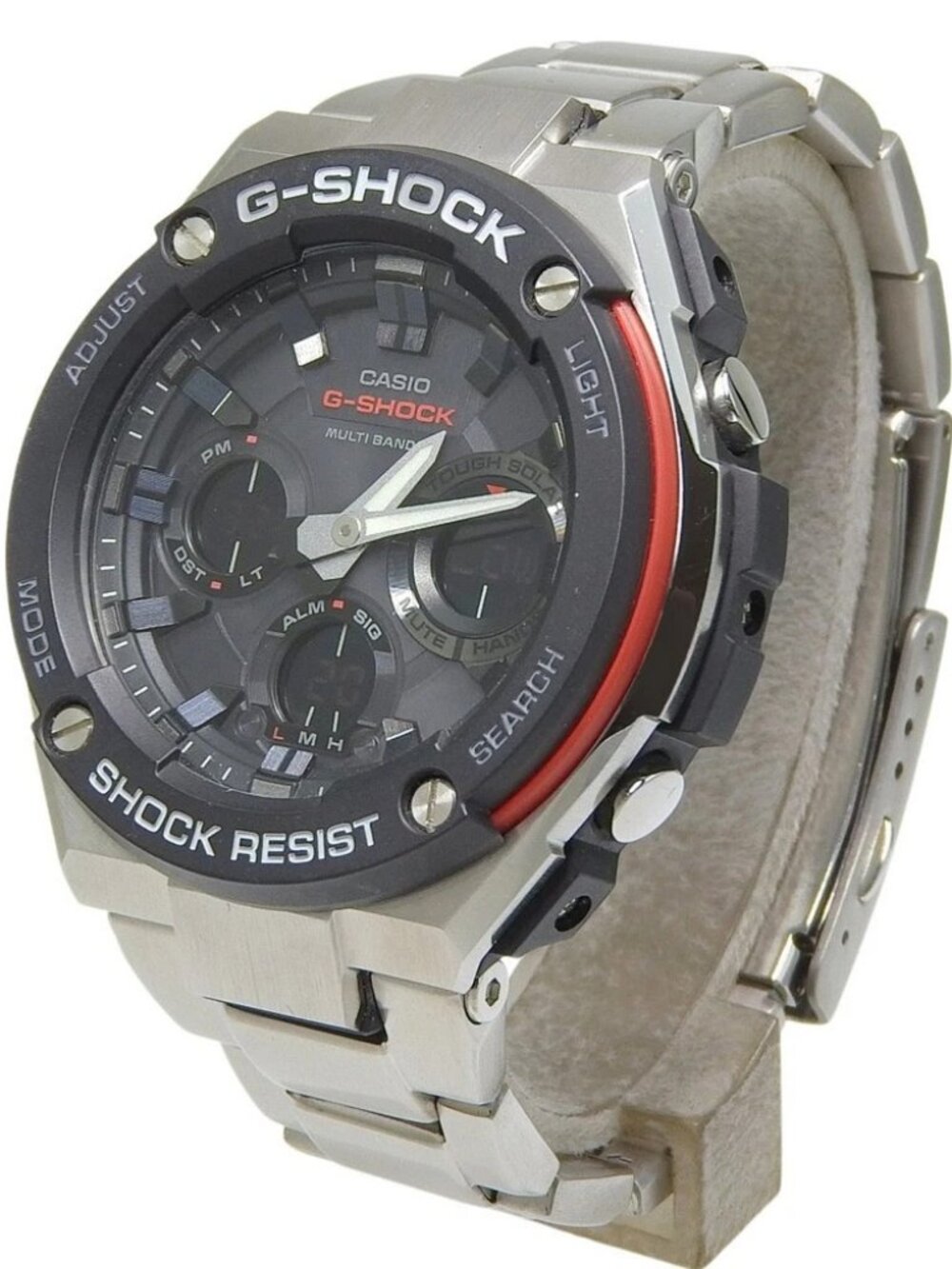 CASIO G-SHOCK Watches GST-W100D-1A4JF MULTIBAND6 Silver grayDial Stainless...